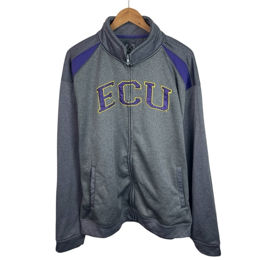 B21 Men’s Campus Drive East Carolina University Full Zip Performance Jacket XL